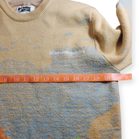 Billionaire Boys Club Graphic Wool Blend Sweater Small - Picture 15 of 16